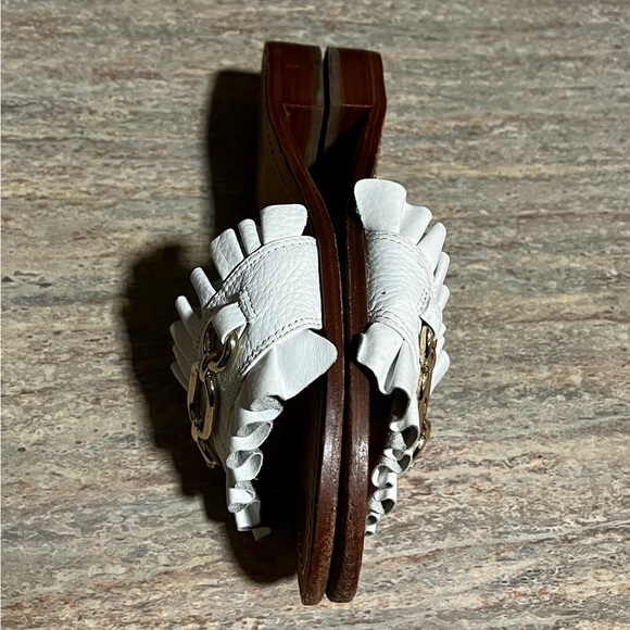 Kate Spade ♠️ white leather sandals - Picture 12 of 15